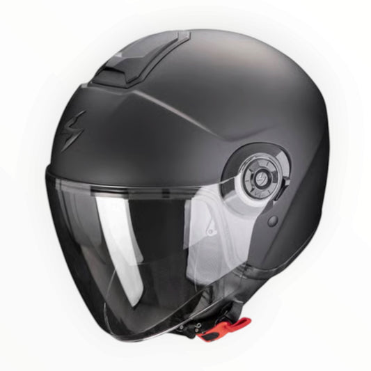 SCORPION（スコーピオン）EXO-city II  ジェッヘルメット【Matt Black】装飾品