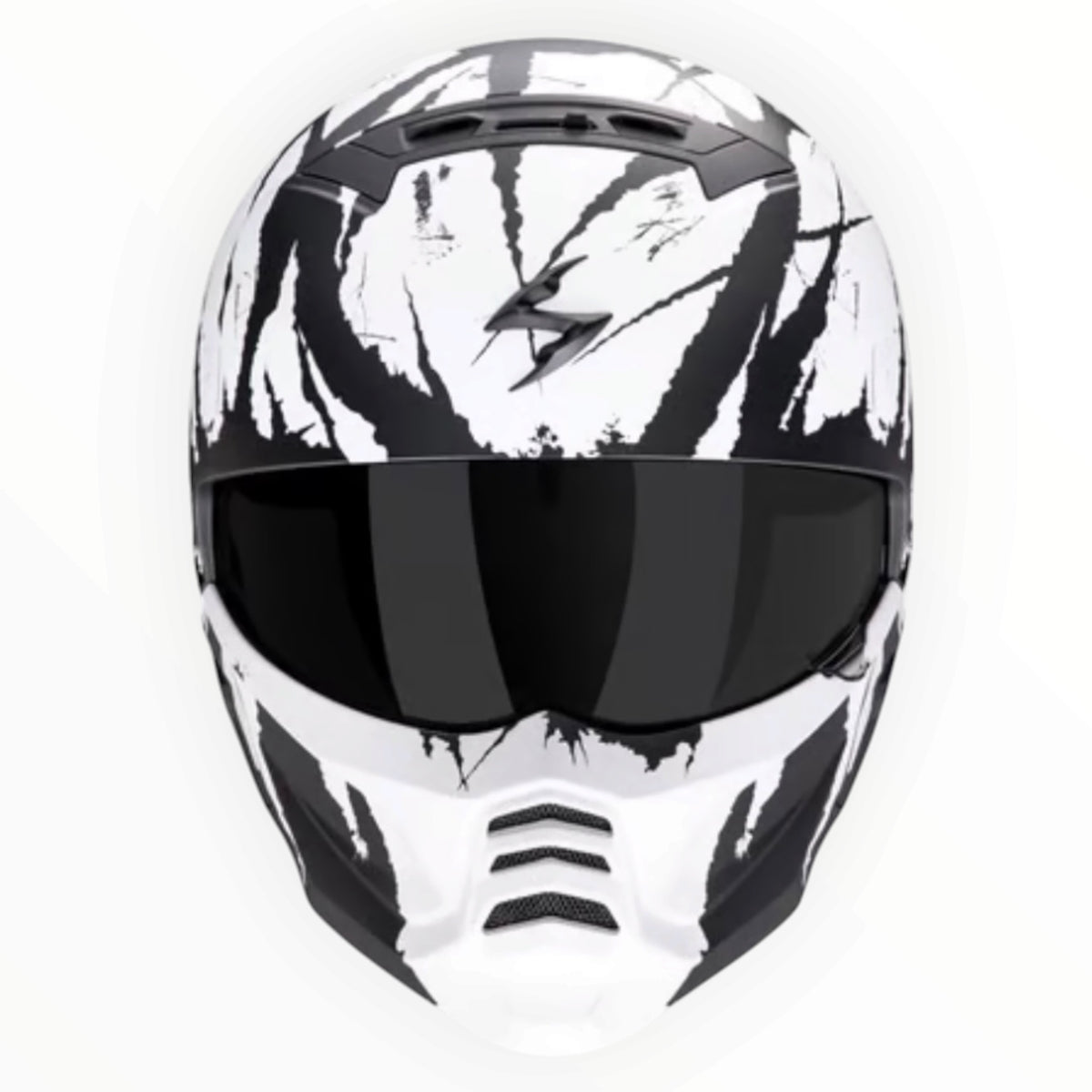 SCORPION（スコーピオン）  EXO-Combat II Marauder helmet  システムヘルメット【Matt black/White】装飾品