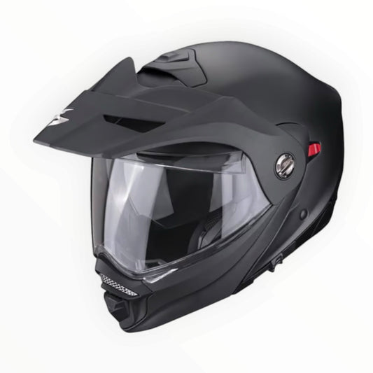 SCORPION（スコーピオン）ADX-2 Solid helmet  システムヘルメット【Matt peal black】装飾品