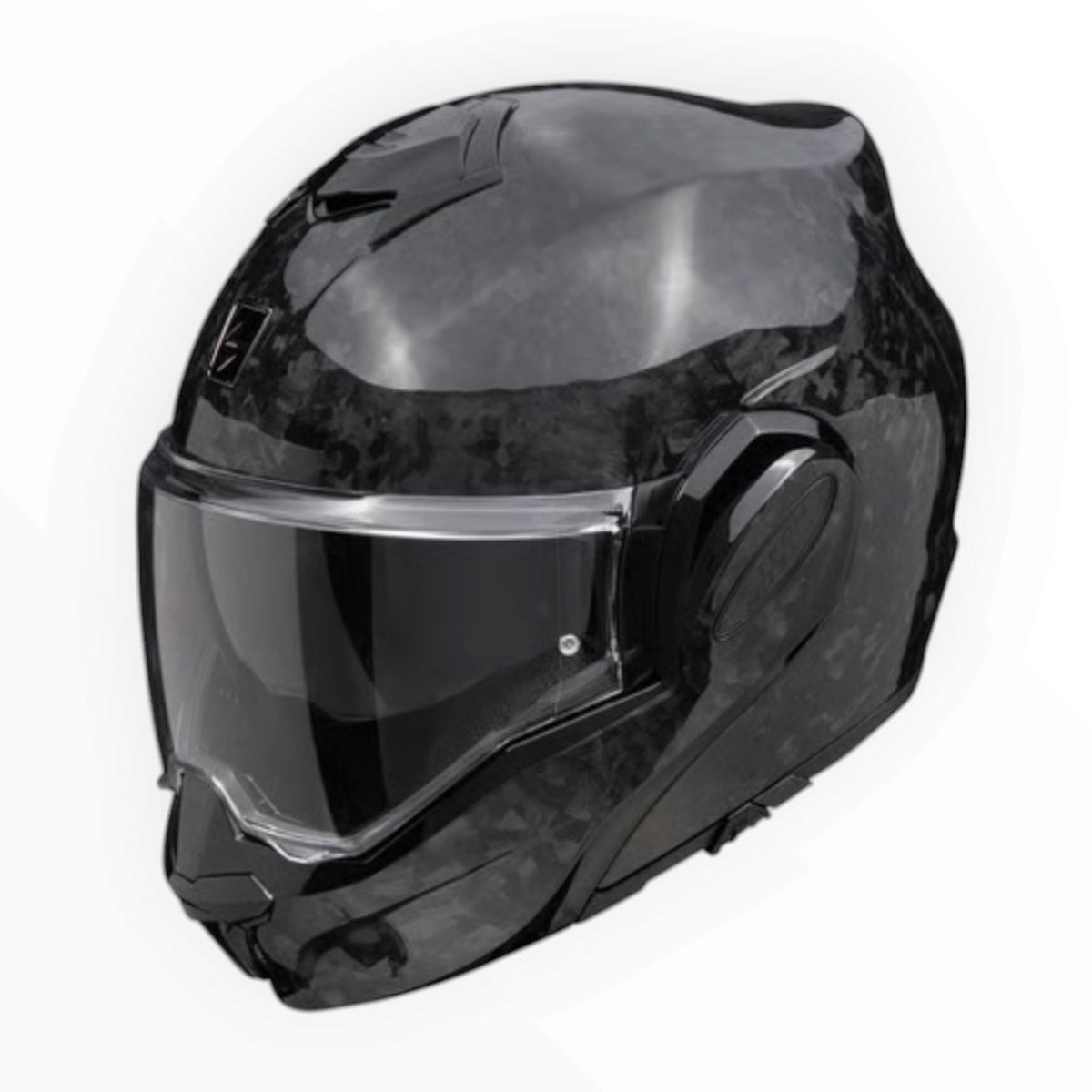 SCORPION（スコーピオン）  EXO-Tech Evo システムヘルメット【Carbon】装飾品