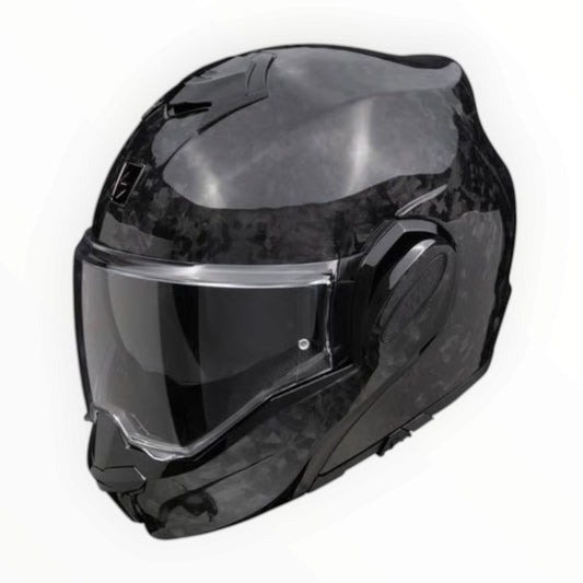 SCORPION（スコーピオン）  EXO-Tech Evo システムヘルメット【Carbon】装飾品