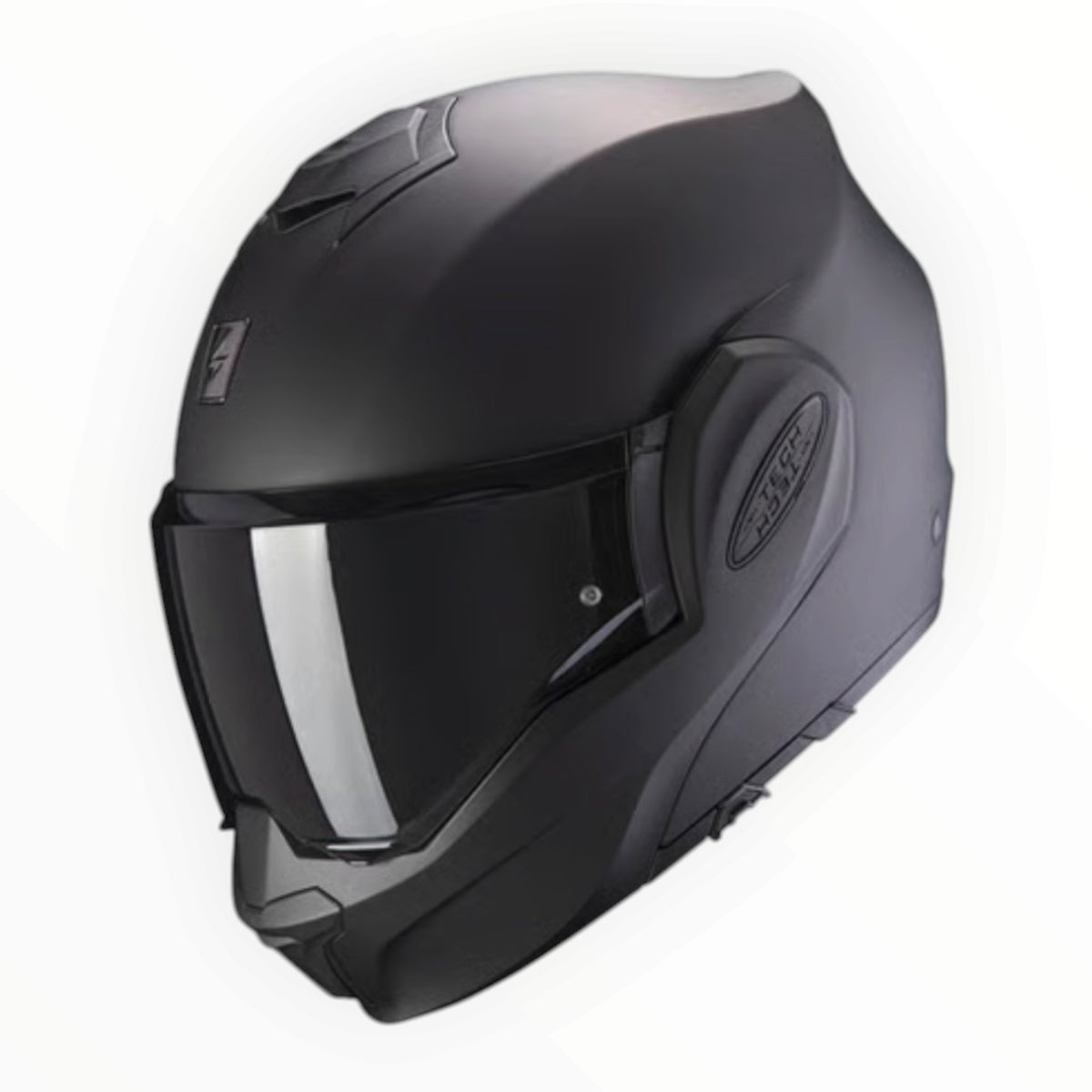 SCORPION（スコーピオン）  EXO-Tech Evo システムヘルメット【Matt Black】装飾品