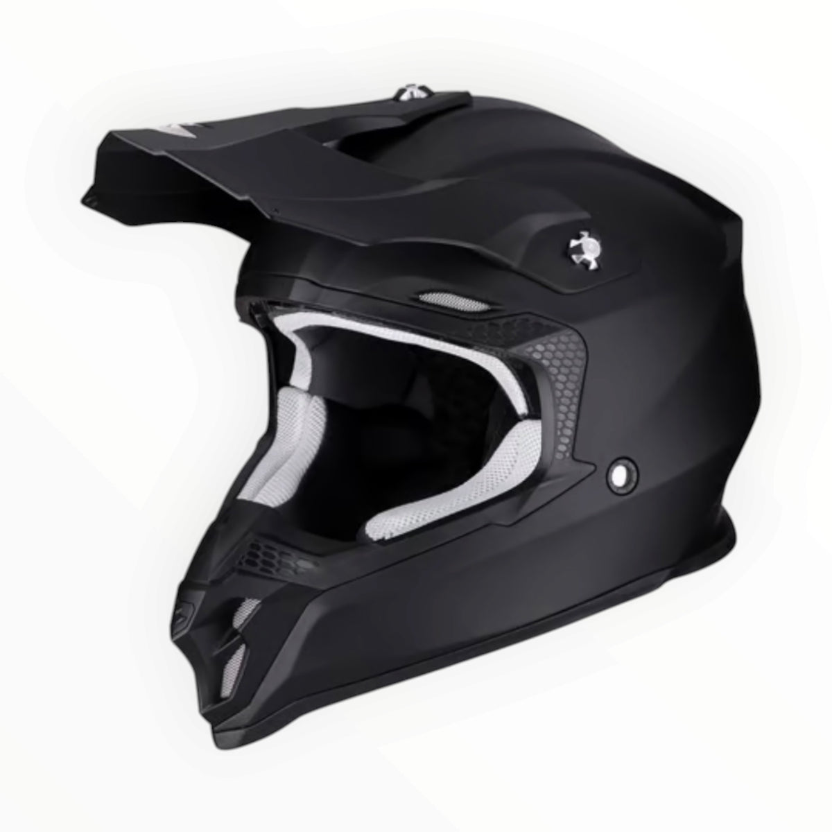 SCORPION（スコーピオン） VX-16 Evo air オフロードヘルメット【Matte black】装飾品