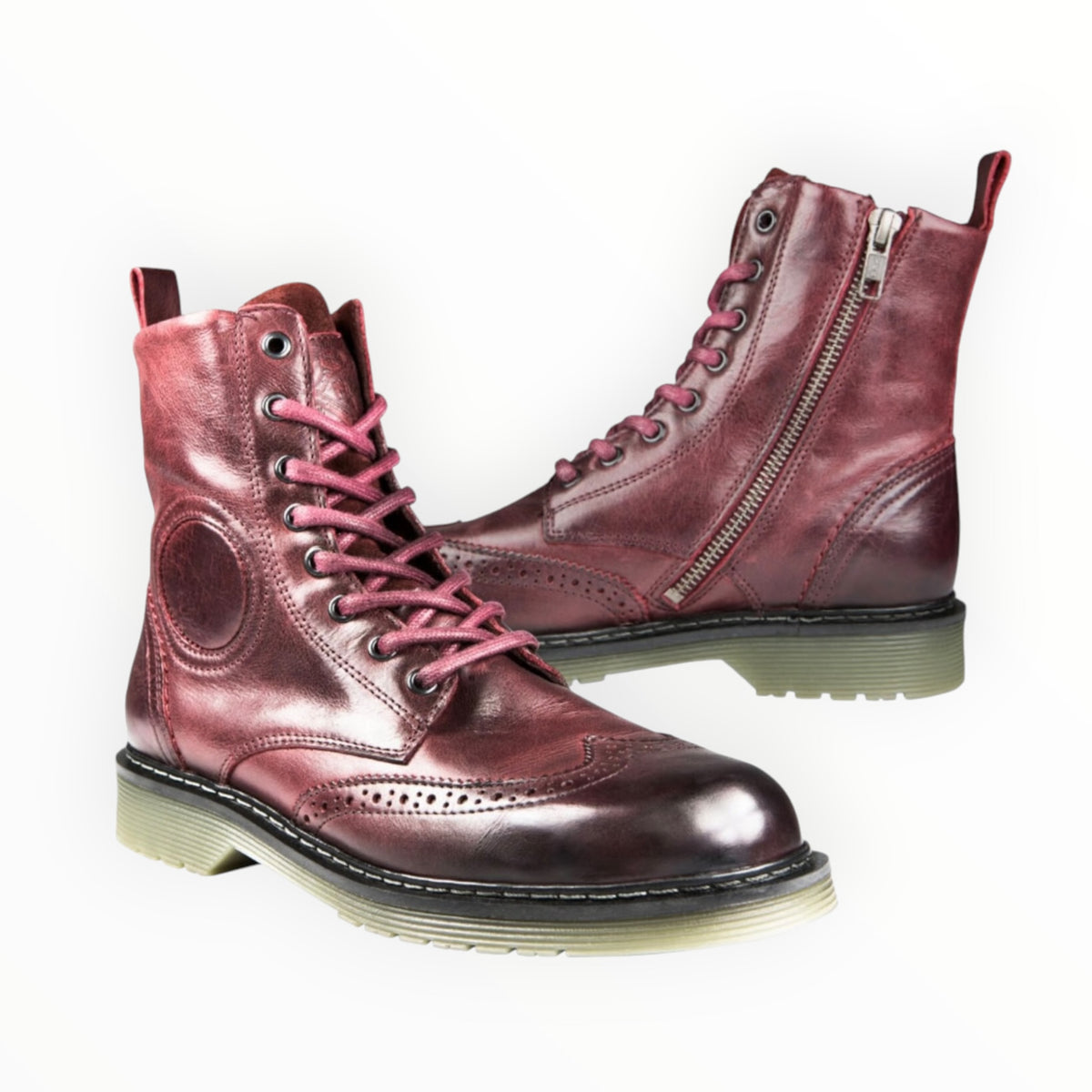John Doe レディース ライディングブーツ Sixty Budapest female boot【ボルドー】