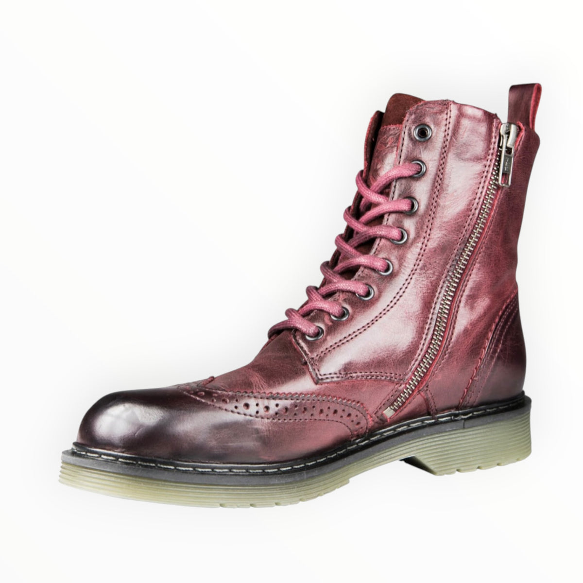 John Doe レディース ライディングブーツ Sixty Budapest female boot【ボルドー】