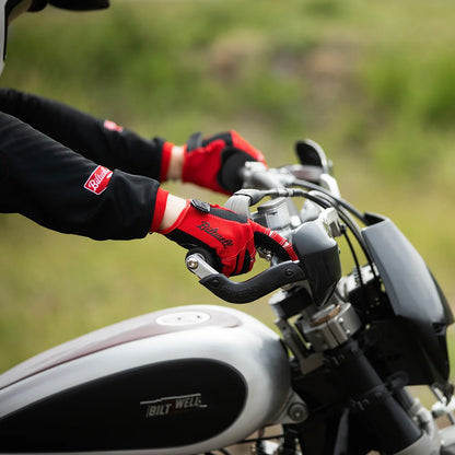 BIltwell ビルトウェル テキスタイルグローブ "Moto Gloves" 【レッド】