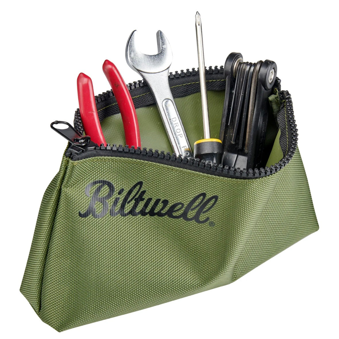 Biltwell ビルトウェル ポーチ "Stash Pouch - OD Green"