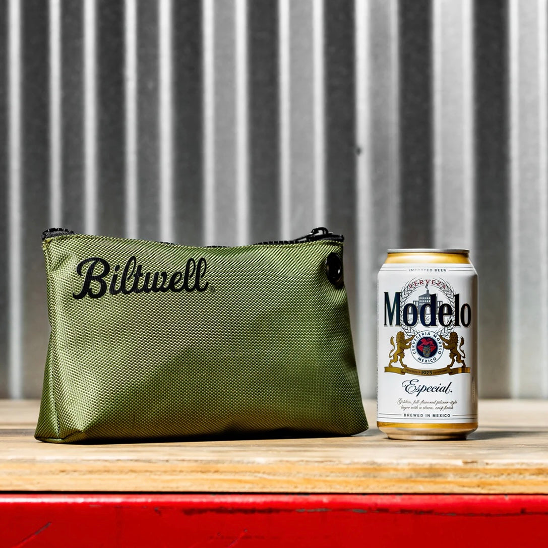 Biltwell ビルトウェル ポーチ "Stash Pouch - OD Green"