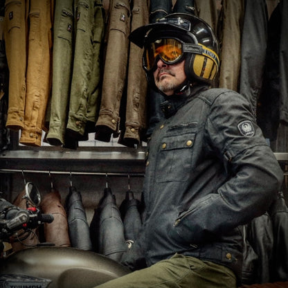防寒最強 ワックスコットンジャケット "Barton II Waxed Cotton Jacket" 【ブラック】