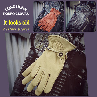 LONGHORN ロングホーン "Rodeo Gloves" 秋冬向けレザーグローブ 3色展開