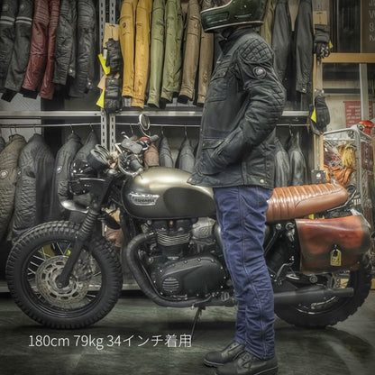 防水ライディングデニムパンツ "Mason 2 Waterproof Jean" 【ブルー】