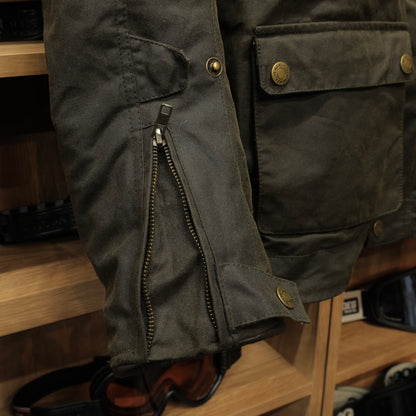 防寒最強 ワックスコットンジャケット "Yoxall II Waxed Cotton Jacket" 【オリーブ】