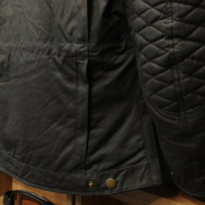 防寒最強 ワックスコットンジャケット "Yoxall II Waxed Cotton Jacket" 【ブラック】