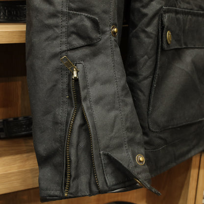 防寒最強 ワックスコットンジャケット "Yoxall II Waxed Cotton Jacket" 【ブラック】