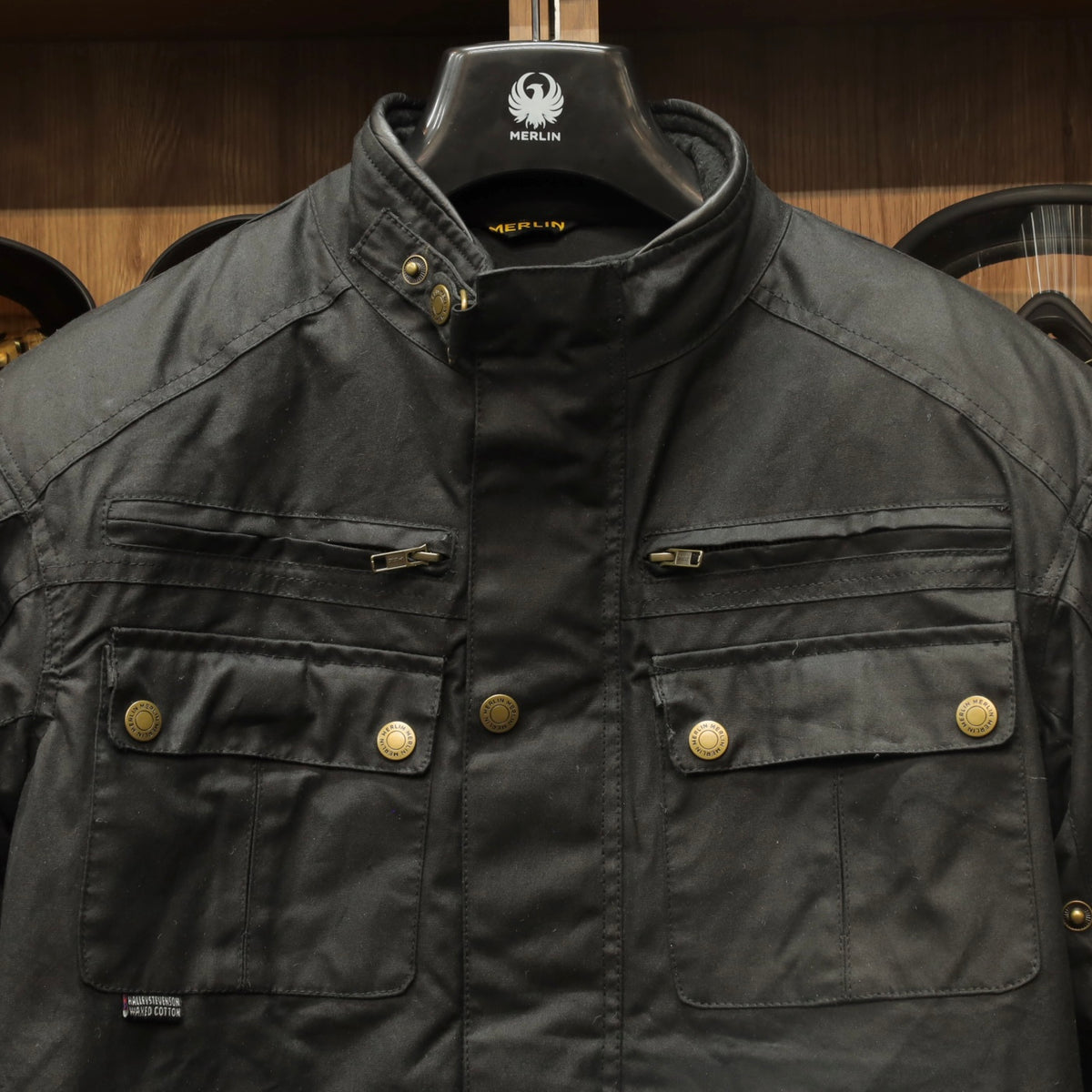 防寒最強 ワックスコットンジャケット "Yoxall II Waxed Cotton Jacket" 【ブラック】