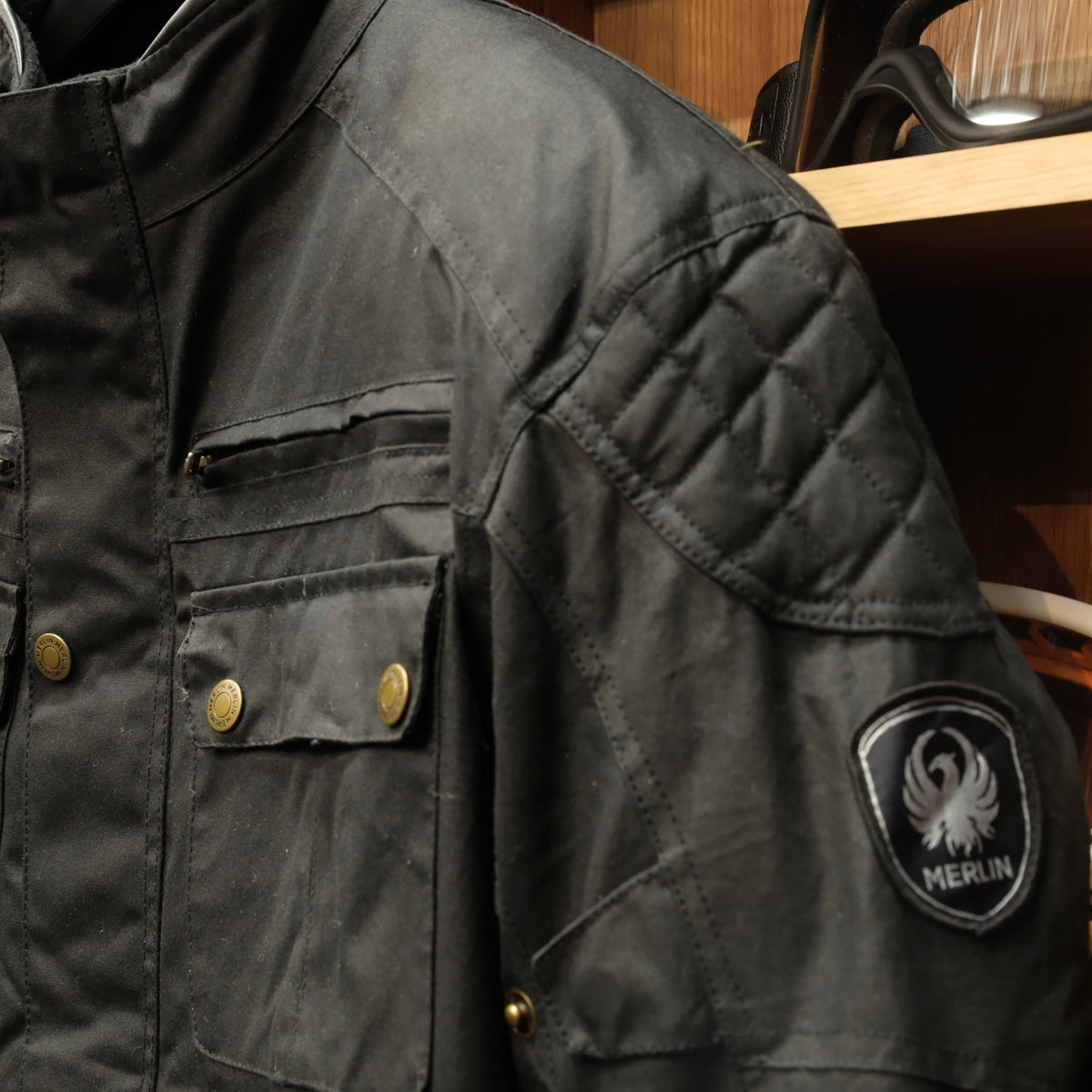 防寒最強 ワックスコットンジャケット "Yoxall II Waxed Cotton Jacket" 【ブラック】