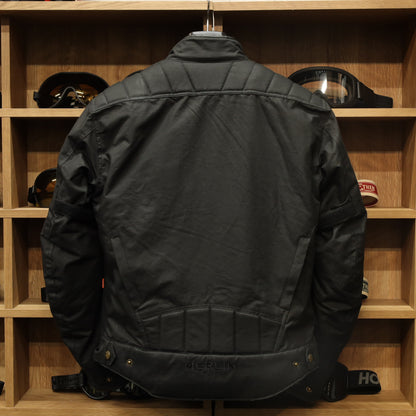 防寒最強 ワックスコットンジャケット "Barton II Waxed Cotton Jacket" 【ブラック】