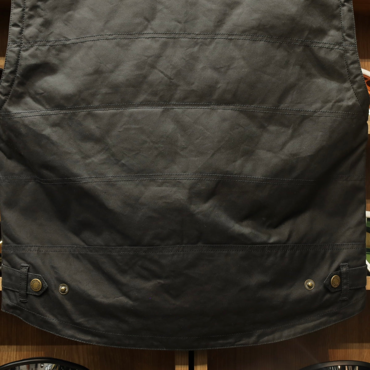 MERLIN マーリン ライディング用 ワックスコットンベスト "Bobber CE Riding Vest" 【ブラック】