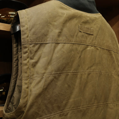MERLIN マーリン ライディング用 ワックスコットンベスト "Bobber CE Riding Vest" 【デザート】