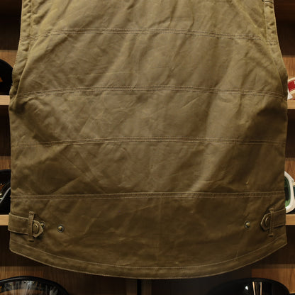 MERLIN マーリン ライディング用 ワックスコットンベスト "Bobber CE Riding Vest" 【デザート】