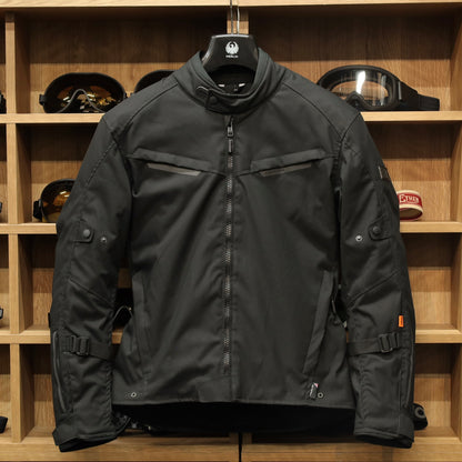 MERLIN マーリン 防水 オールシーズン ライディングジャケット "Taos Waterproof D3O Jacket" 【ブラック】