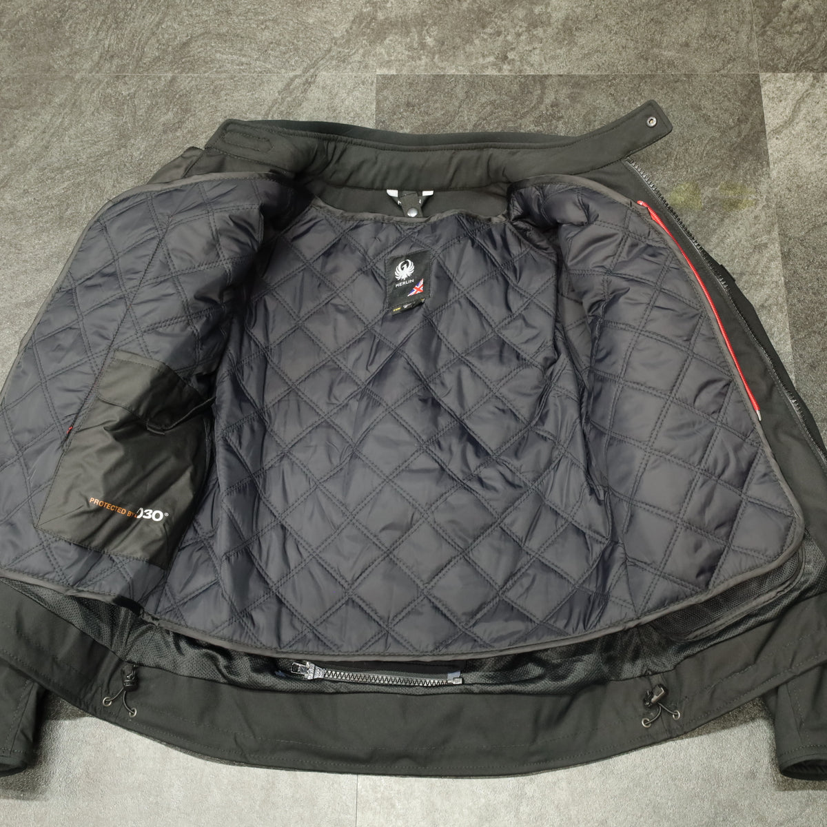MERLIN マーリン 防水 オールシーズン ライディングジャケット "Taos Waterproof D3O Jacket" 【ブラック】