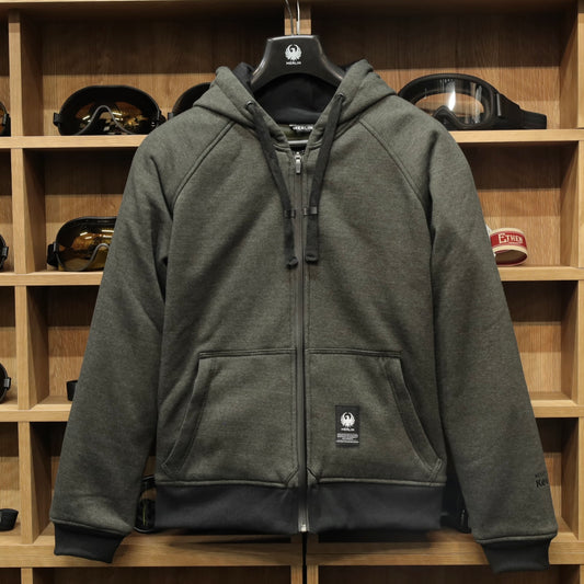 MERLIN マーリン 防水ライディングパーカー "Hamlin Hydro Kevlar Hoody" 【チャコール】