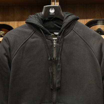 MERLIN マーリン 防水ライディングパーカー "Hamlin Hydro Kevlar Hoody" 【ブラック】