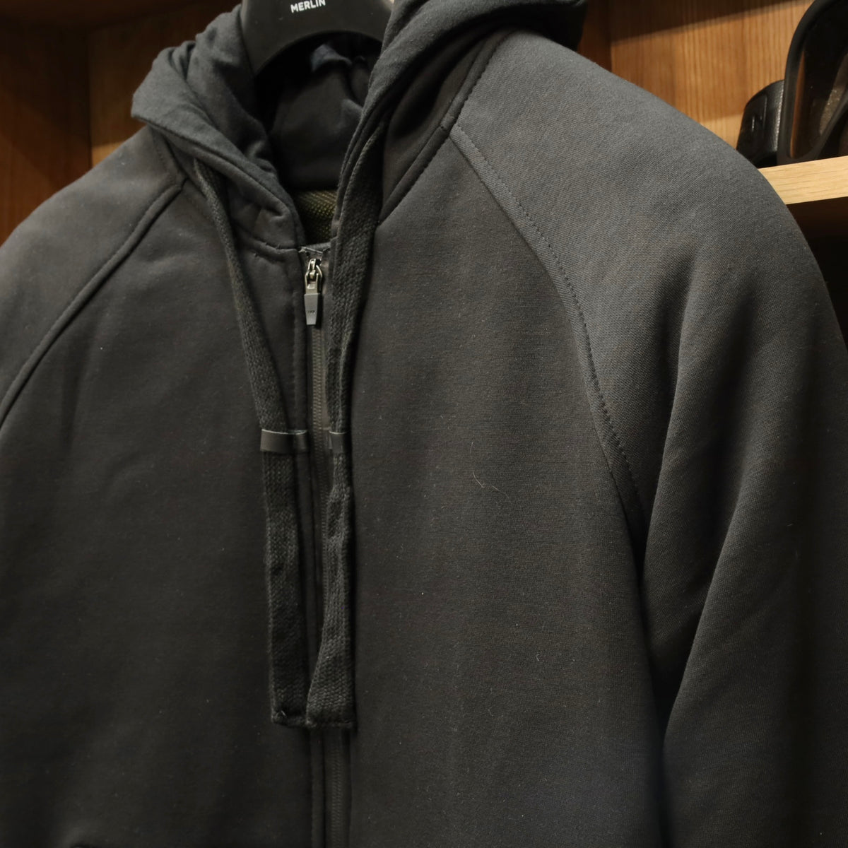 MERLIN マーリン 防水ライディングパーカー "Hamlin Hydro Kevlar Hoody" 【ブラック】