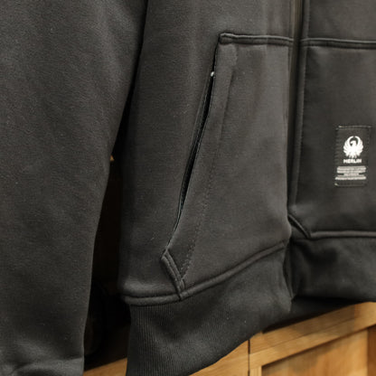 MERLIN マーリン 防水ライディングパーカー "Hamlin Hydro Kevlar Hoody" 【ブラック】