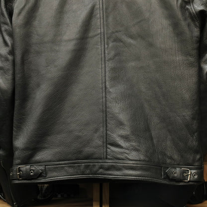 レザージャケット "Kingsbury D3O AAA Leather Jacket" 【ブラック】