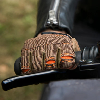 BIltwell ビルトウェル テキスタイルグローブ "Moto Gloves" 【ブラウン/オレンジ】