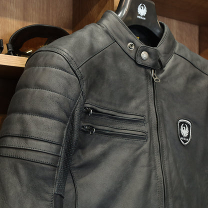 レザージャケット "Alton II D3O Leather Jacket" 【ブラック】
