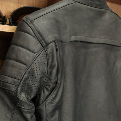 レザージャケット "Alton II D3O Leather Jacket" 【ブラック】