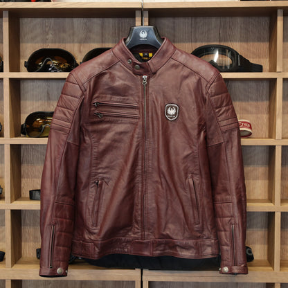 レザージャケット "Alton II D3O Leather Jacket" 【オックスブラッド】