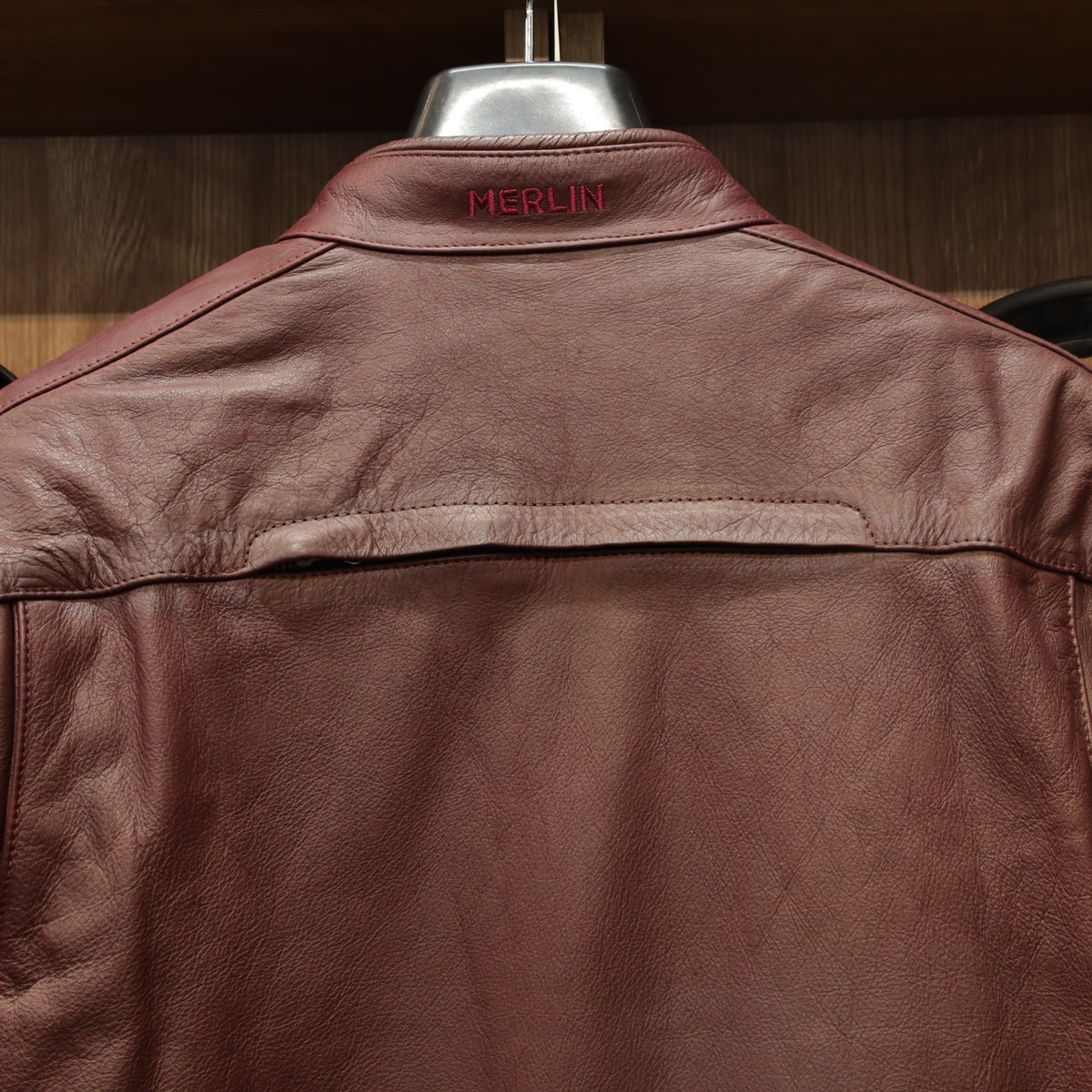 レザージャケット "Alton II D3O Leather Jacket" 【オックスブラッド】