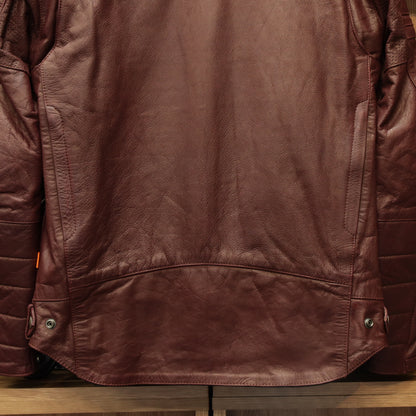 レザージャケット "Alton II D3O Leather Jacket" 【オックスブラッド】