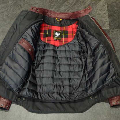 レザージャケット "Alton II D3O Leather Jacket" 【オックスブラッド】