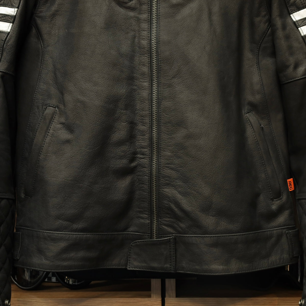 レザージャケット "Hixon II D3O® Leather Jacket" 【ブラック】