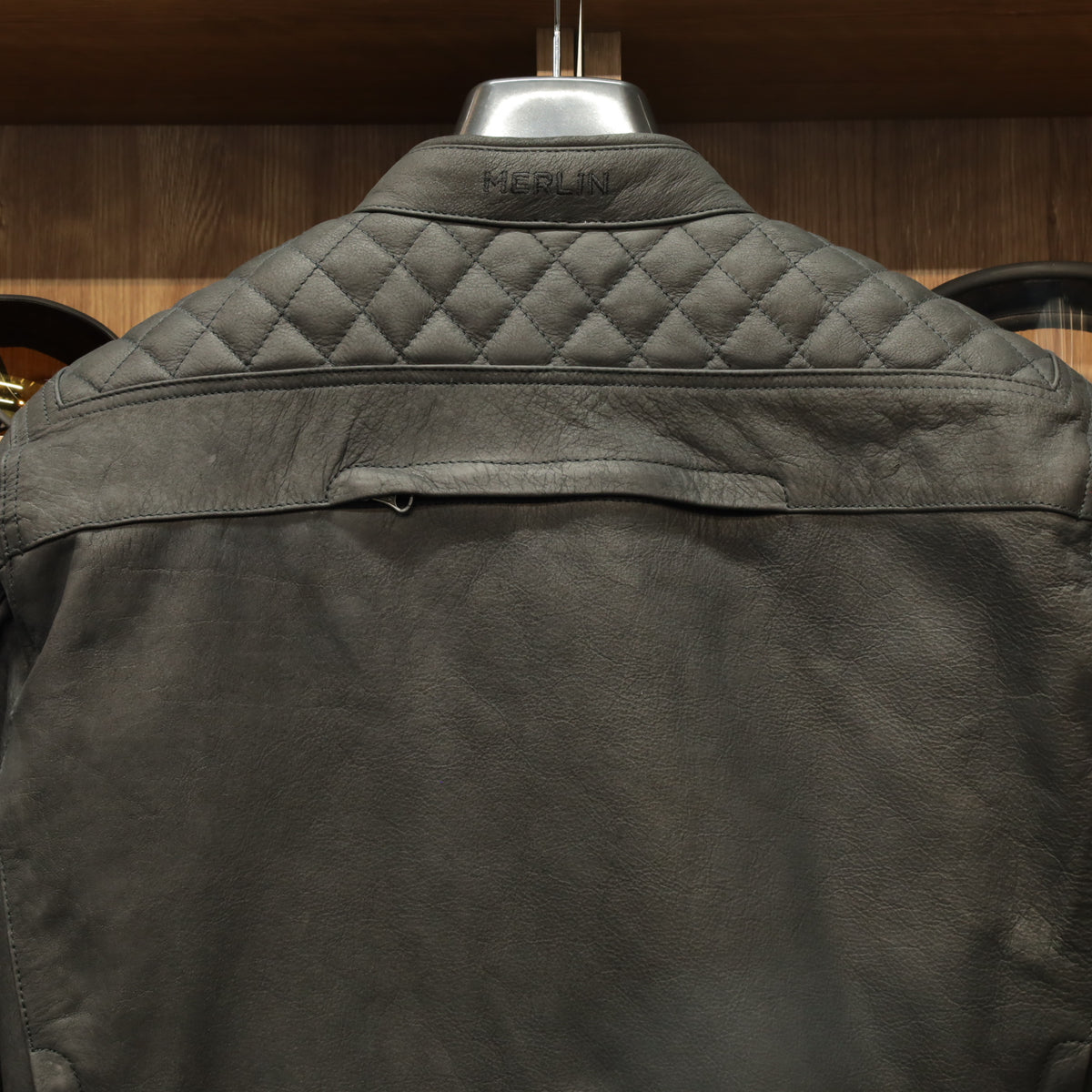 レザージャケット "Hixon II D3O® Leather Jacket" 【ブラック】