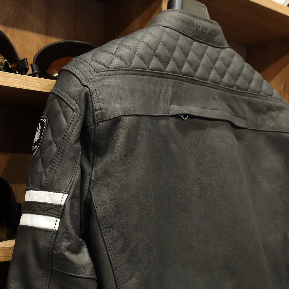 レザージャケット "Hixon II D3O® Leather Jacket" 【ブラック】