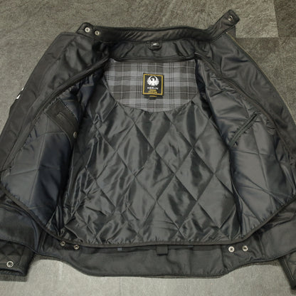 レザージャケット "Hixon II D3O® Leather Jacket" 【ブラック】