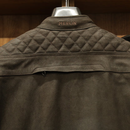 レザージャケット "Hixon II D3O® Leather Jacket" 【ブラウン】