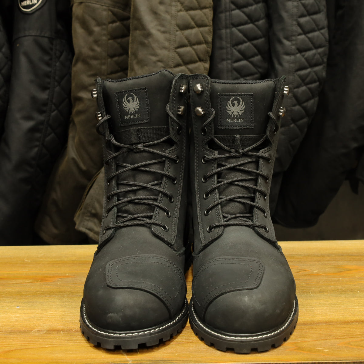 MERLIN マーリン 防水・防寒ライディングブーツ  "Drax II D3O® Boot"【ブラック】