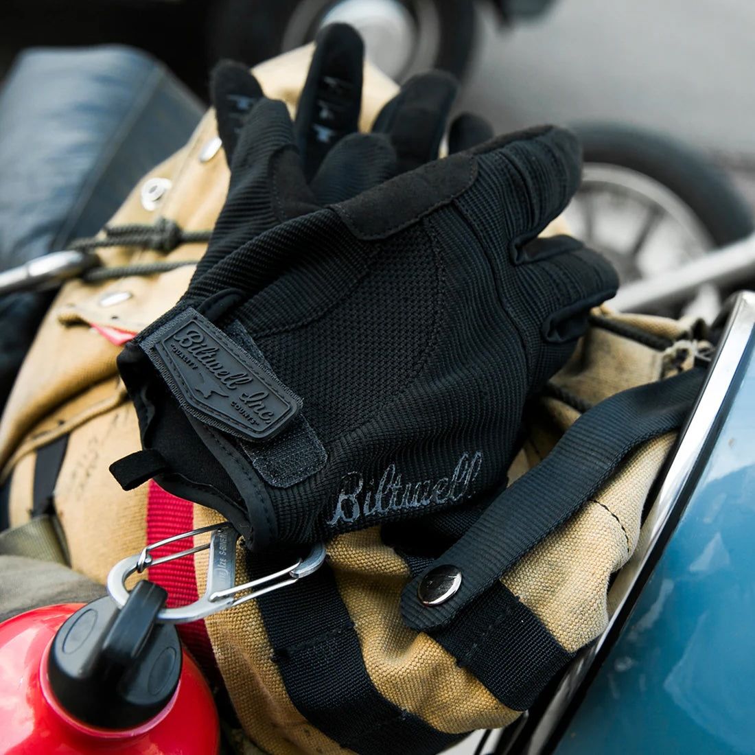 BIltwell ビルトウェル テキスタイルグローブ "Moto Gloves" 【ブラック】