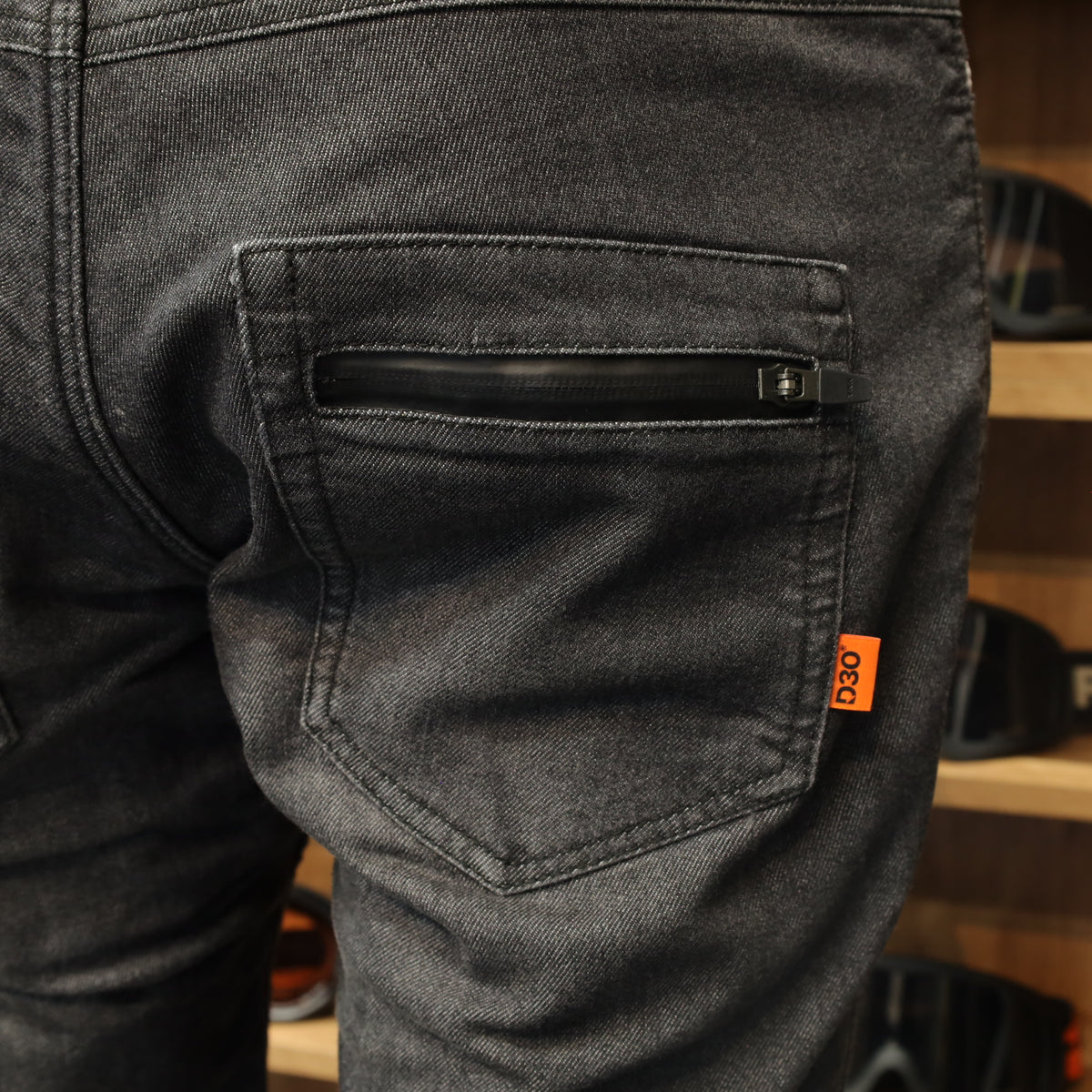 防水ライディングデニムパンツ "Mason 2 Waterproof Jean" 【ブラック】
