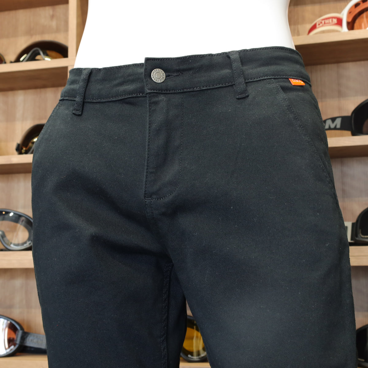 ライディングストレッチチノパンツ ”Brody AA Riding Chino" 【ブラック】