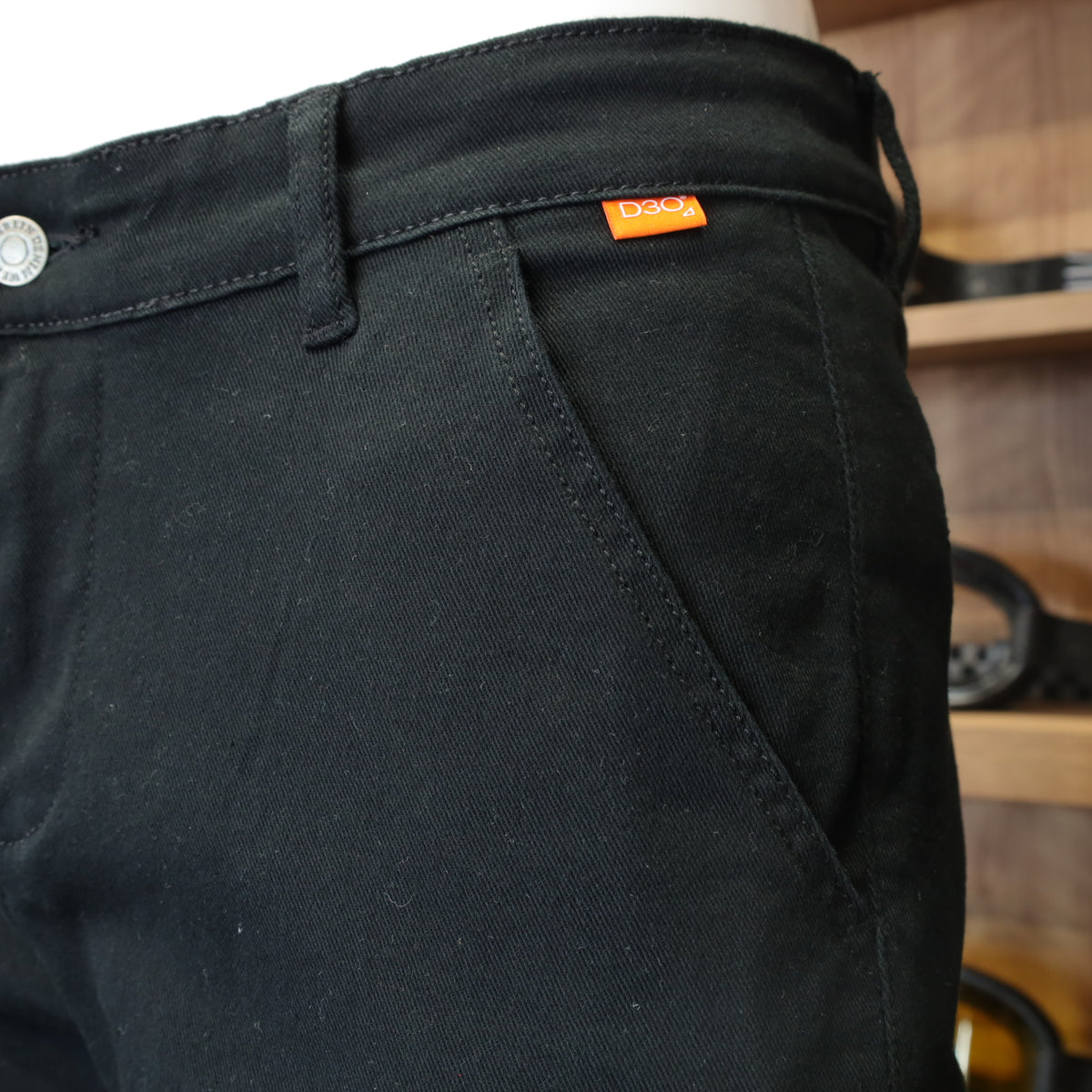 ライディングストレッチチノパンツ ”Brody AA Riding Chino" 【ブラック】
