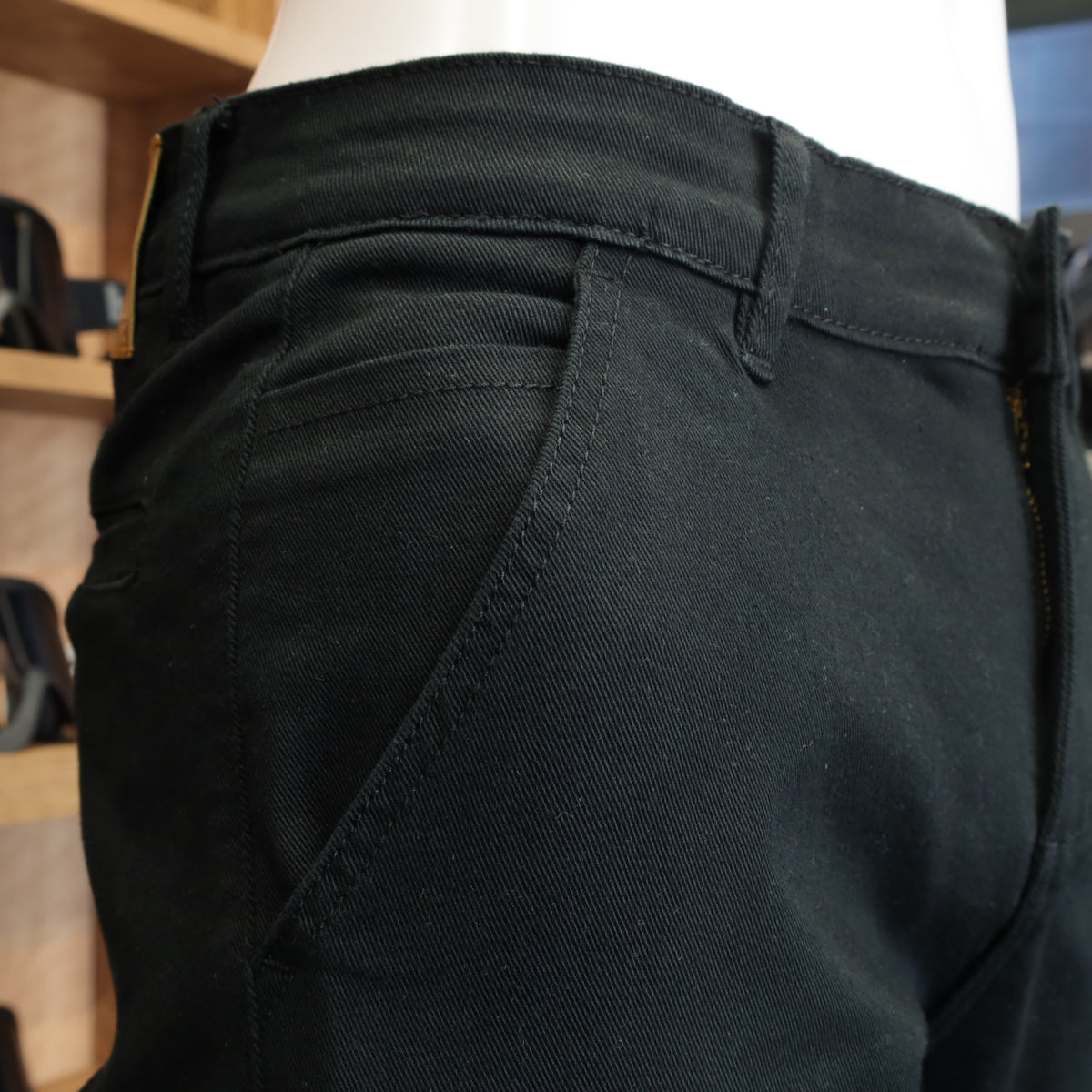 ライディングストレッチチノパンツ ”Brody AA Riding Chino" 【ブラック】