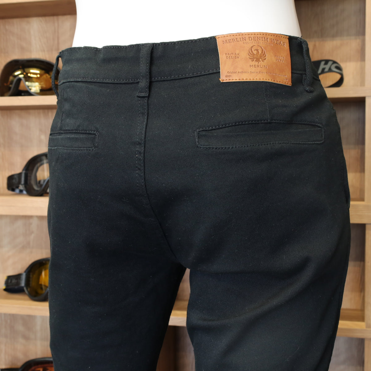 ライディングストレッチチノパンツ ”Brody AA Riding Chino" 【ブラック】